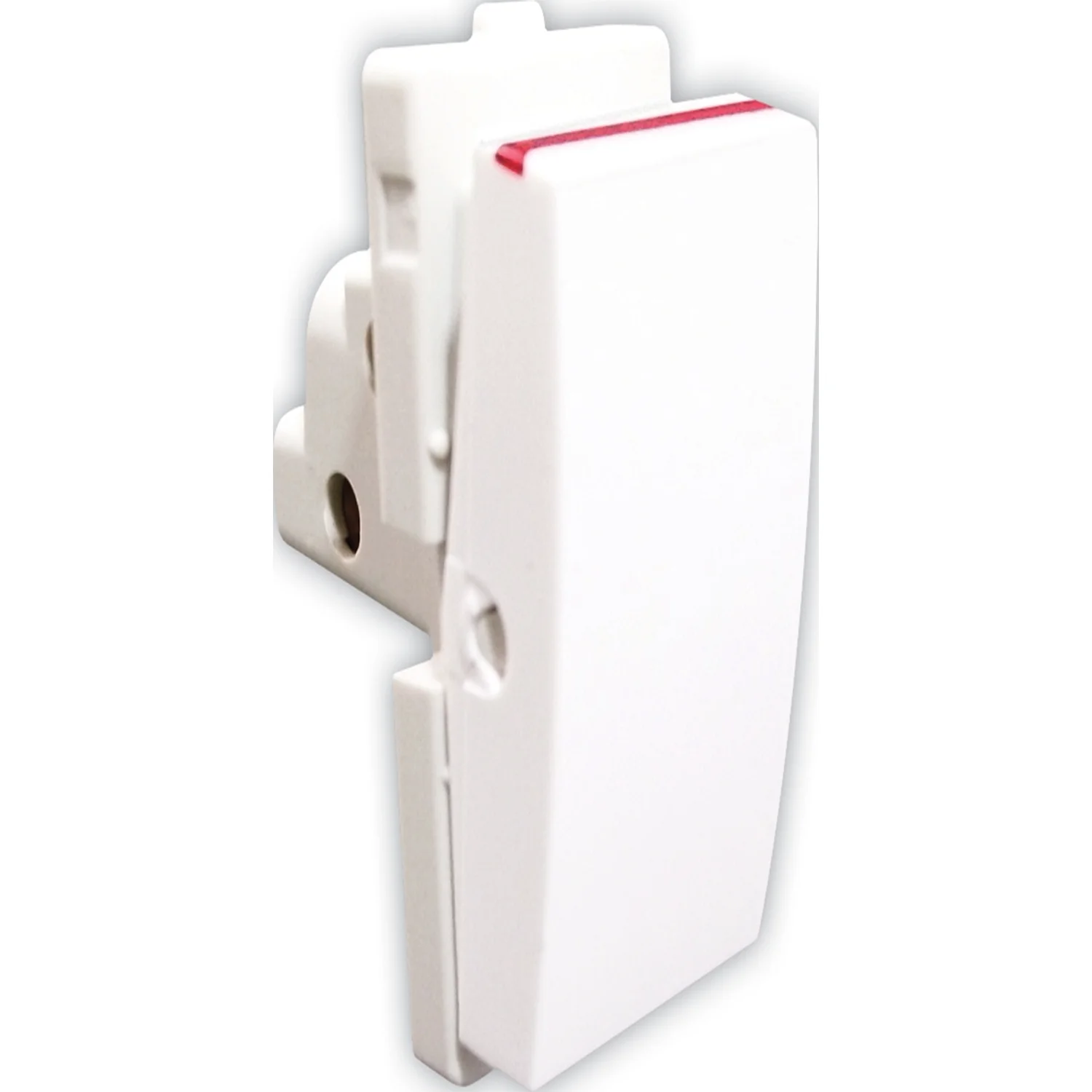 Schneider Electric Opale White Switch 6 A, 1 Module, 1 Way | X1001WH